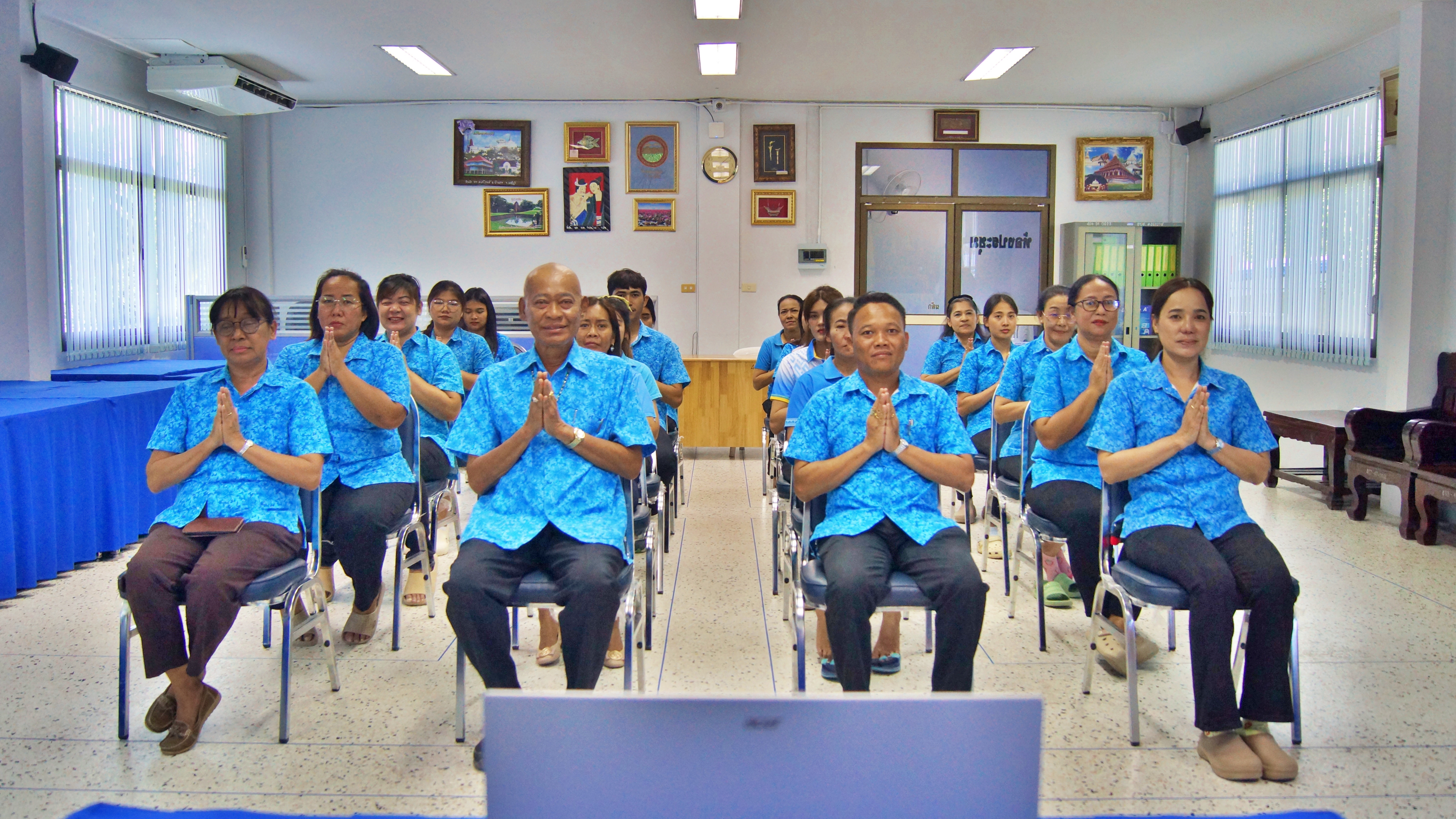 กิจกรรม “รวมพลังสร้างสัปปายะสู่วัดด้วยวิถี 5ส (Big Cleaning Day)” และร่วมพิธีเจริญพระพุทธมนต์และเจริญจิตตภาวนา เนื่องในโอกาสวันเฉลิมพระชนมพรรษา และวันแม่แห่งชาติ(12 สิงหาคม 2567)