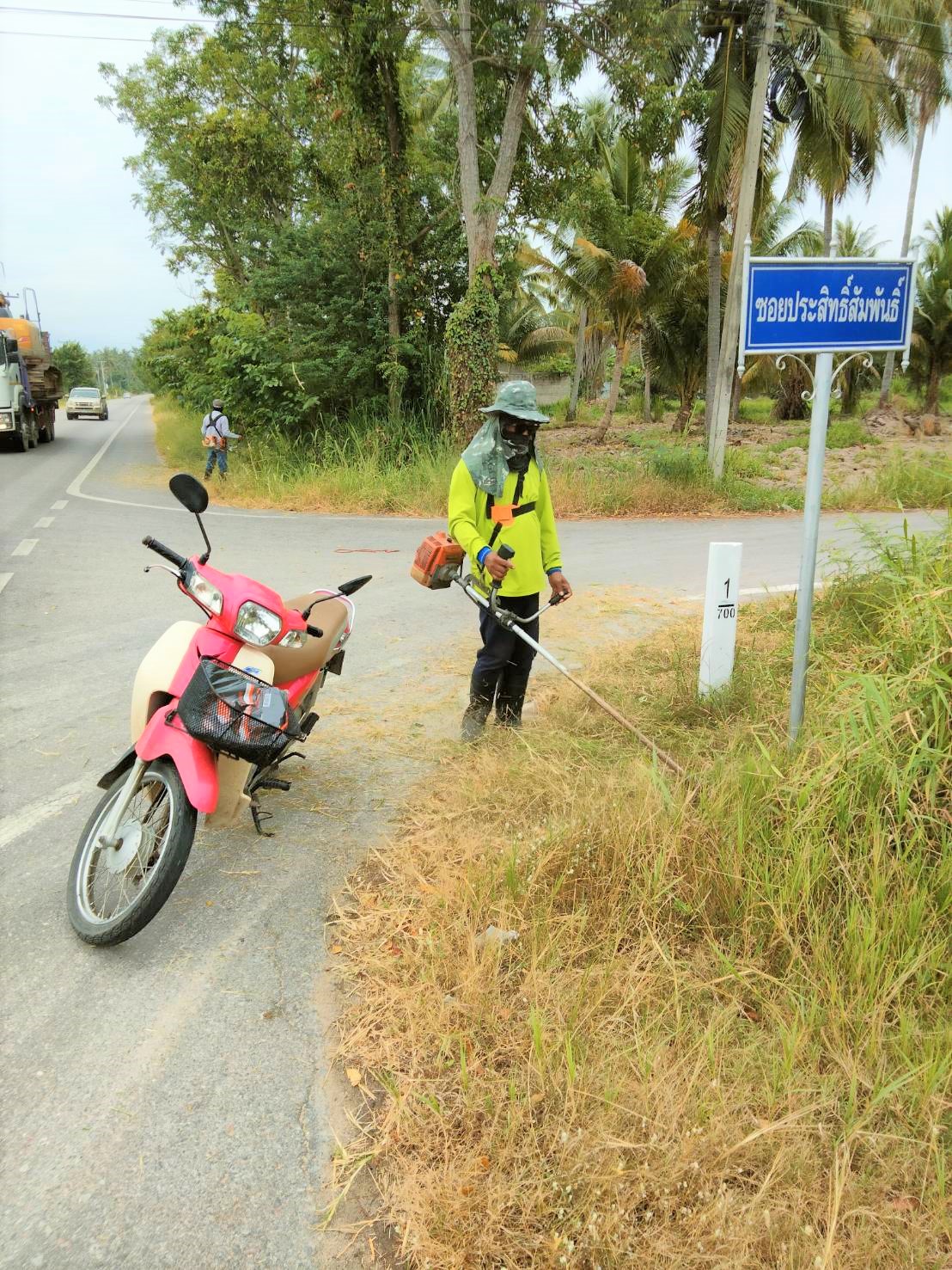 ปรับปรุงภูมิทัศน์ ซอยประสิทธิ์สัมพันธ์ หมู่ที่ 7 บ้านสวนขวัญ