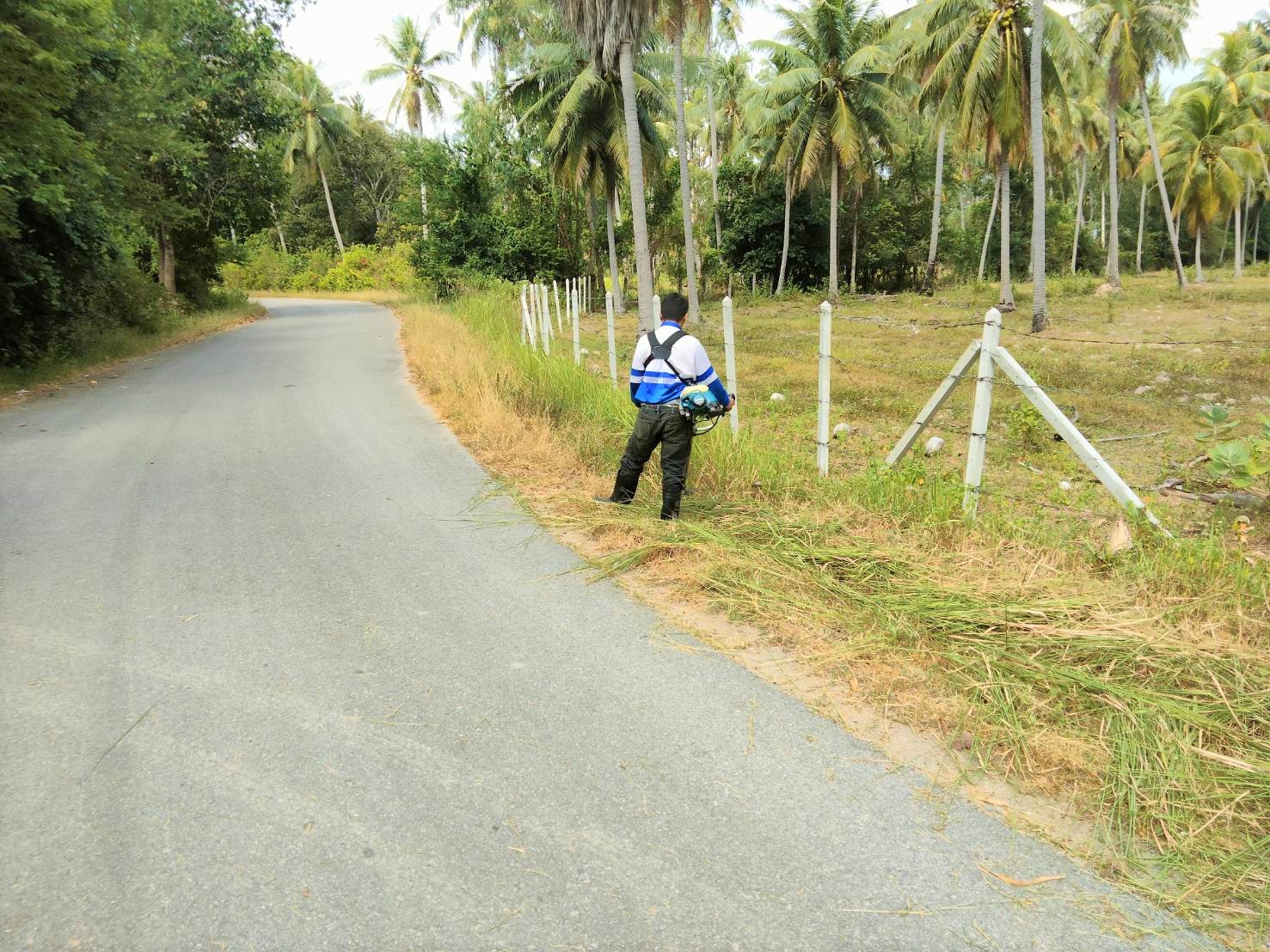 ปรับปรุงภูมิทัศน์สายประชารังสรรค์ หมู่ที่ 7 บ้านสวนขวัญ