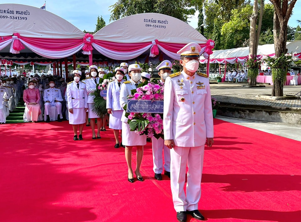 พิธีวางพวงมาลา เนื่องในวันคล้ายวันสวรรคตพระบาทสมเด็จพระจุลจอมเกล้าเจ้าอยู่หัว