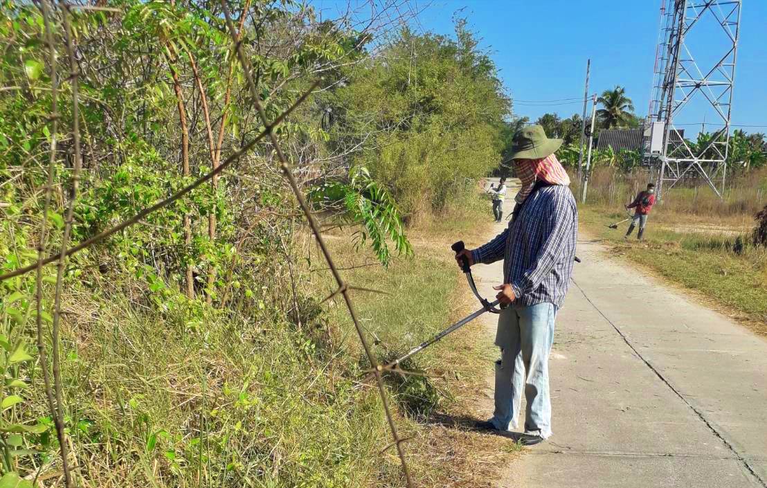 ปรับปรุงภูมิทัศน์สายนาสร้าง-หว้าโทน หมู่ที่ 2 บ้านหนองหิน สายอุดม-ทางหวาย หมู่ที่ 3 บ้านทางหวาย และสายหน้าวัดหว้าโทน หมู่ที่ 4 บ้านหว้าโทน  