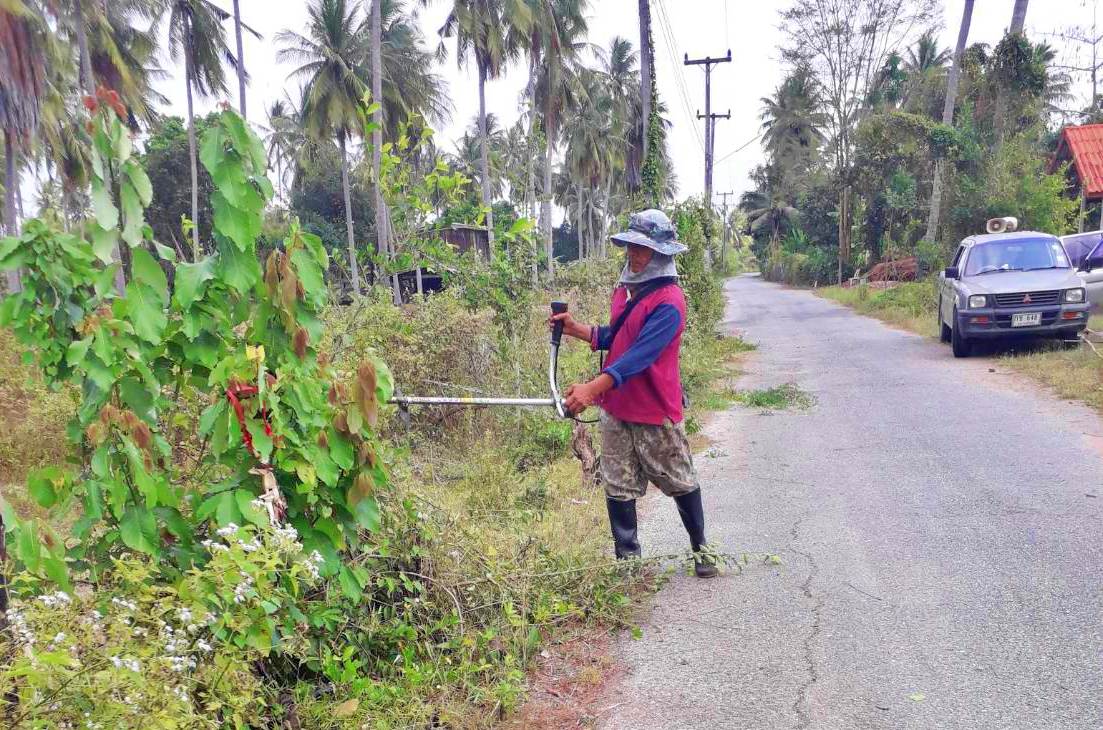 ปรับปรุงภูมิทัศน์สายนาทอง-ทางหวาย หมู่ที่ 8 บ้านนาทอง และสายซอยทุ่งแฝก-ไร่ผู้กองแปลง 8 หมู่ 9 บ้านหนองน้ำขาว