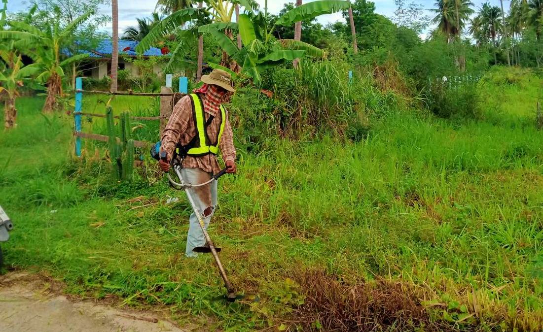 ปรับปรุงภูมิทัศน์ซอยแก้วเจริญ หมู่ที่ 9 บ้านหนองน้ำขาว