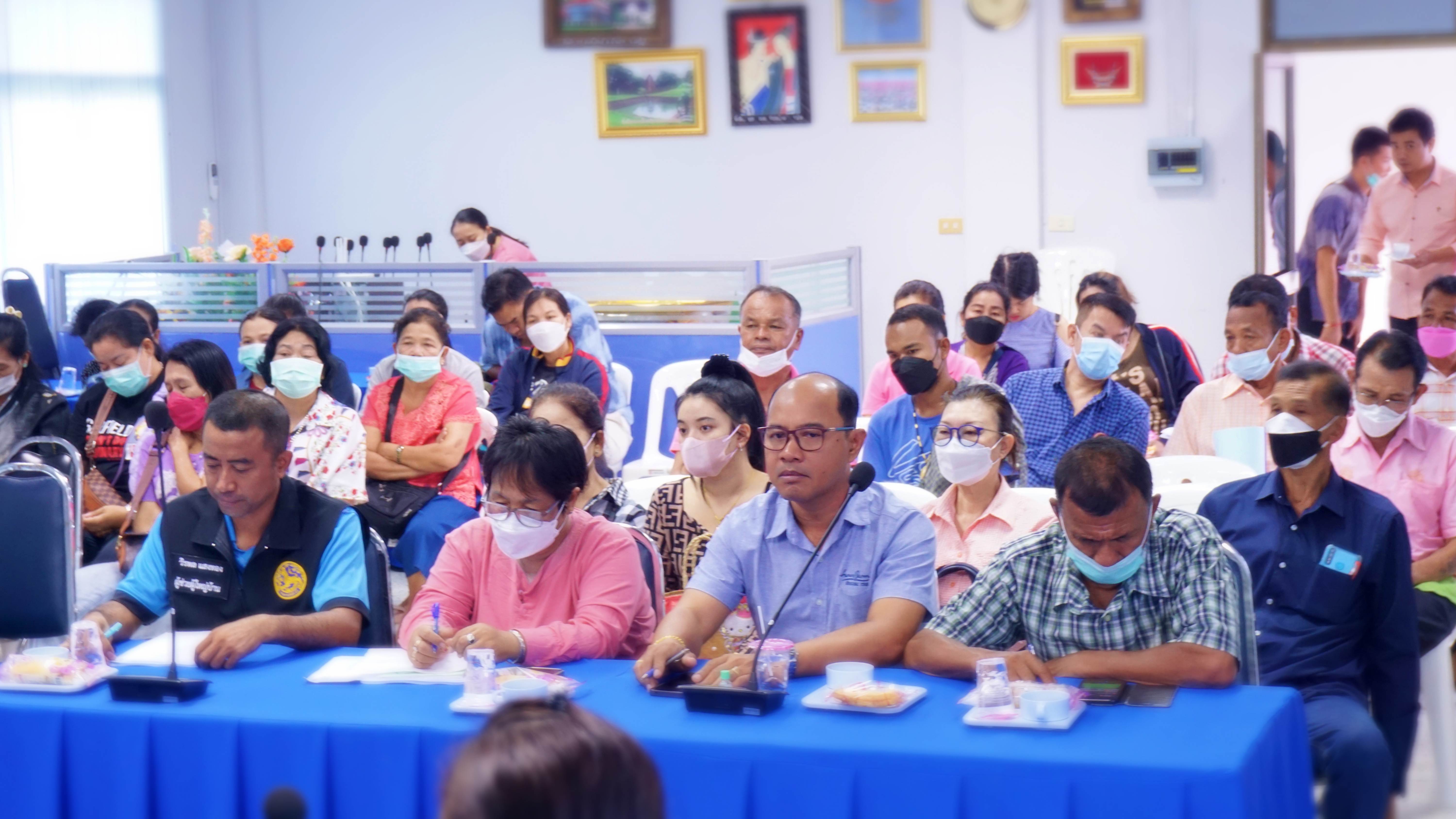 ประชุมรับฟังความคิดเห็นประชาชน ผังเมืองรวมชุมชนชายแดนด่านสิงขร จังหวัดประจวบคีรีขันธ์