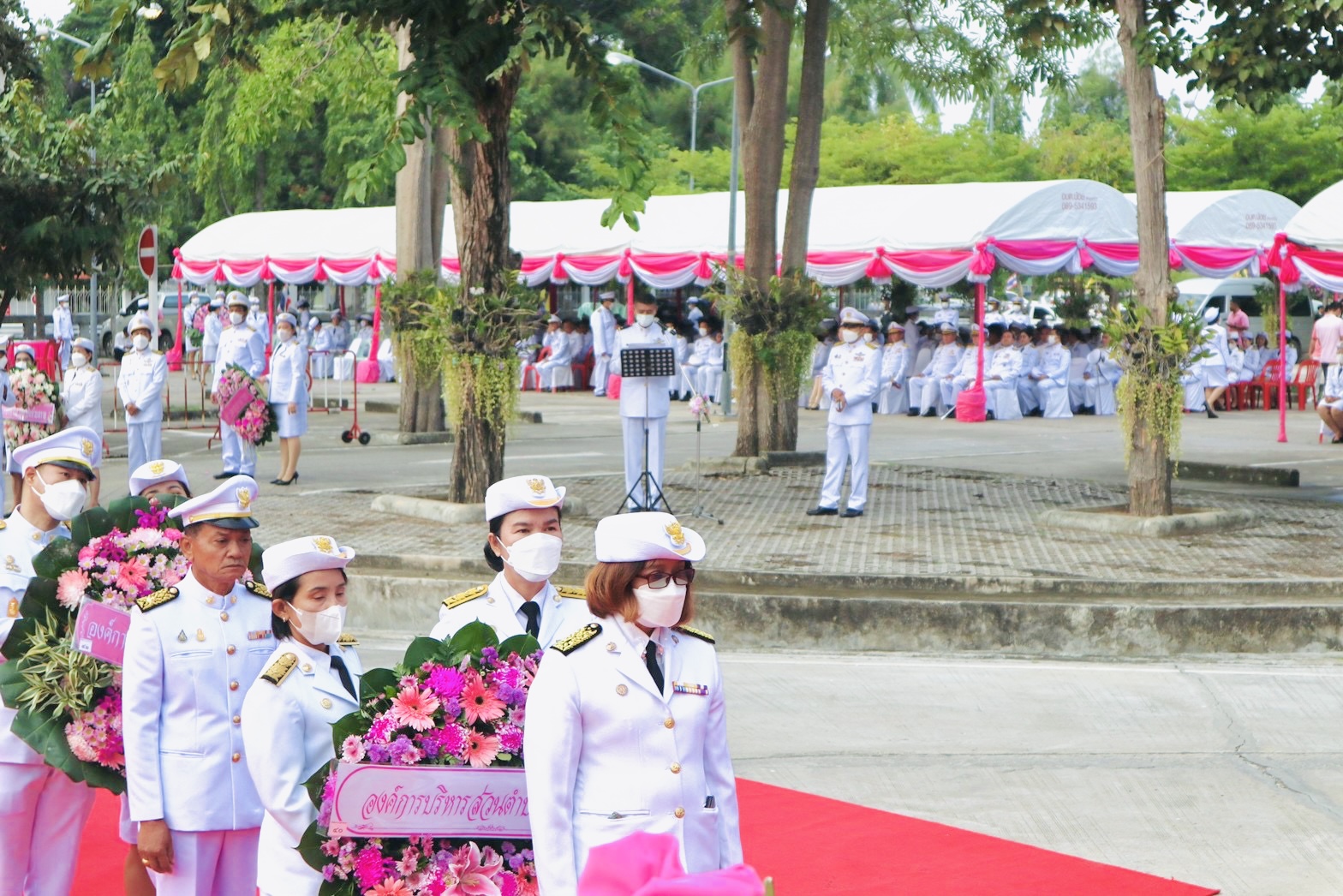 ร่วมพิธีวางพวงมาลา เนื่องในวันคล้ายวันสวรรคตพระบาทสมเด็จพระจุลจอมเกล้าเจ้าอยู่หัว