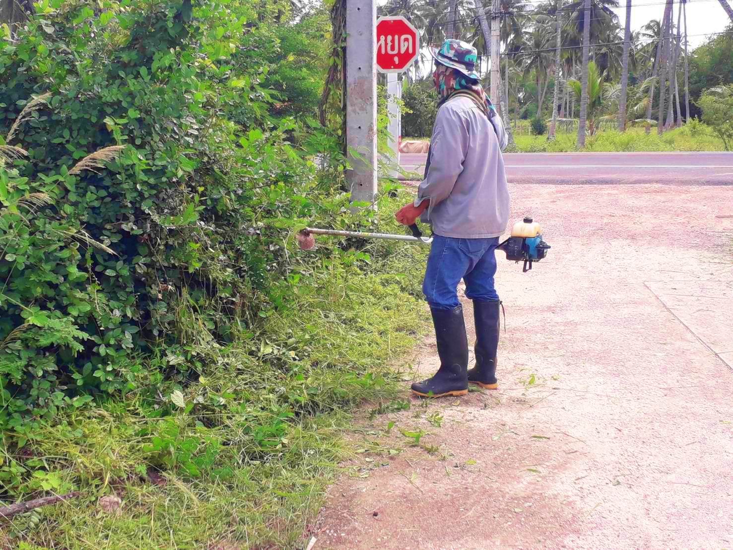 ปรับปรุงภูมิทัศน์ซอยประชาร่วมใจ หมู่ที่ 9 บ้านหนองน้ำขาว