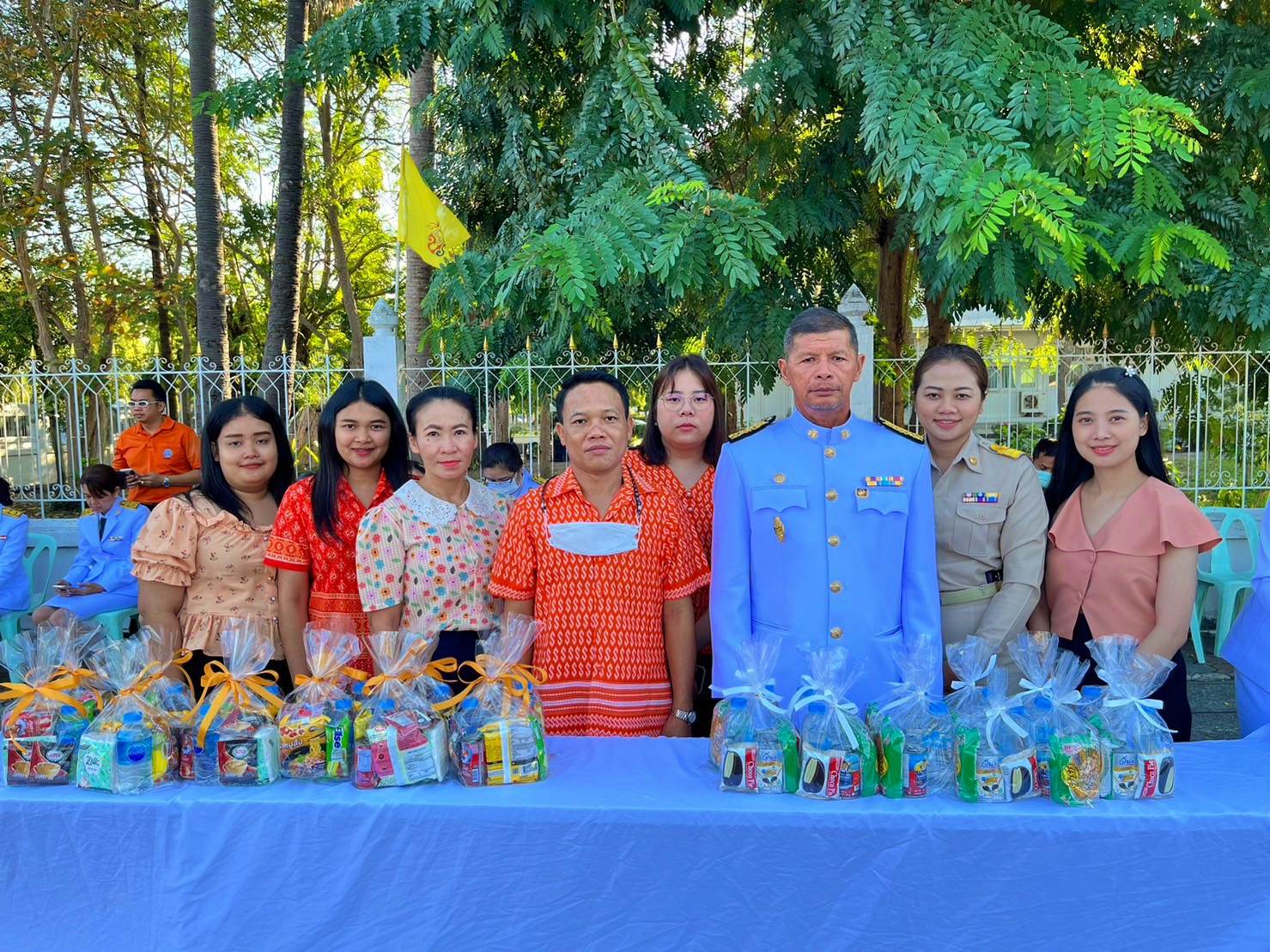 พิธีเจริญพระพุทธมนต์และทำบุญตักบาตรถวายพระราชกุศล เนื่องในโอกาสวันคล้ายวันประสูติสมเด็จพระเจ้าลูกเธอ เจ้าฟ้าพัชรกิติยาภา นเรนทิราเทพยวดี กรมหลวงราชสาริณีสิริพัชร มหาวัชรราชธิดา