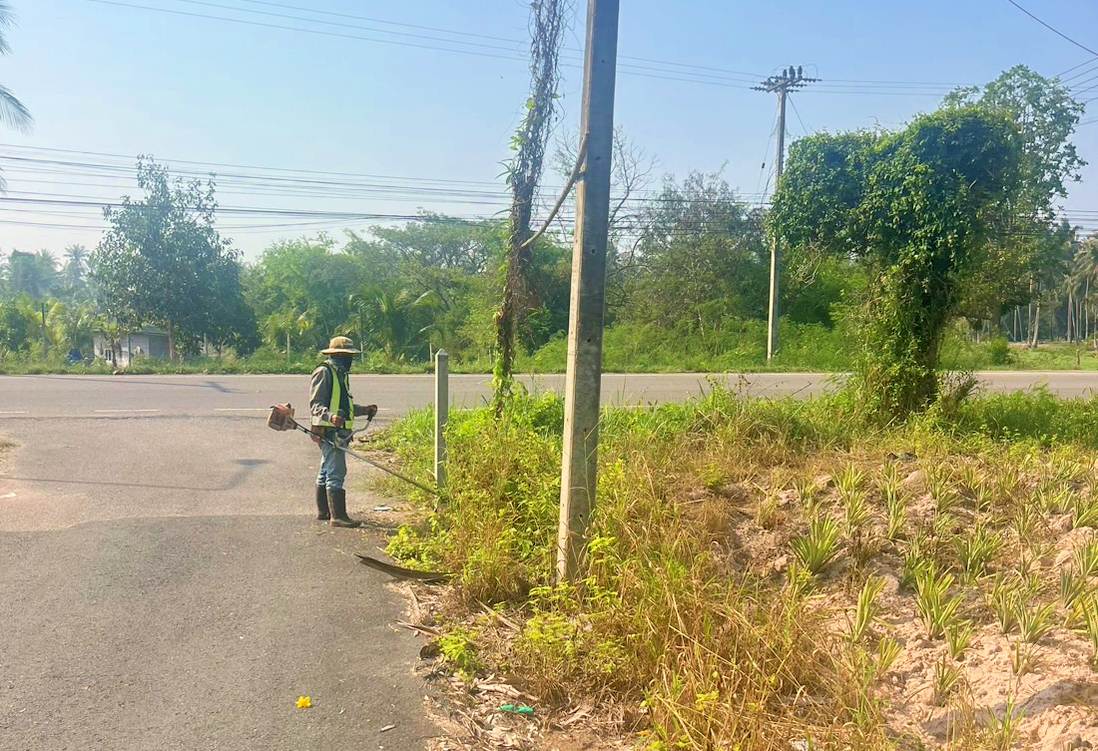 ปรับปรุงภูมิทัศน์ซอยมะขามหมู่,ซอยบุญเทียน หมู่ที่ 7 บ้านสวนขวัญ และหมู่ที่ 9 บ้านหนองน้ำขาว