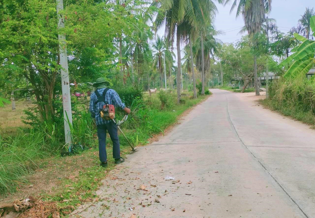 ปรับปรุงภูมิทัศน์ซอยประสิทธิ์สัมพันธิ์ หมู่ที่ 7 บ้านสวนขวัญ